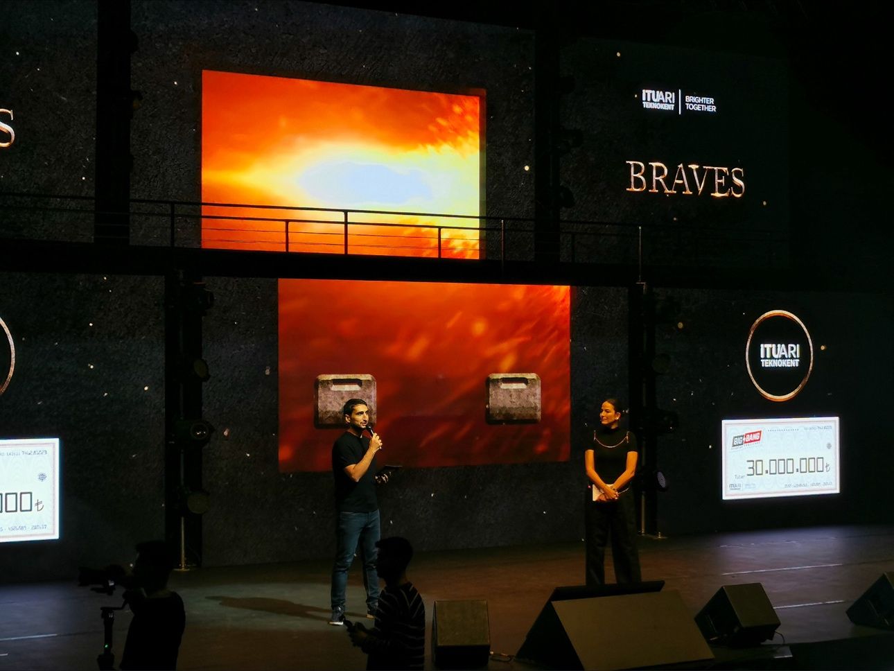 Braves stage presentation