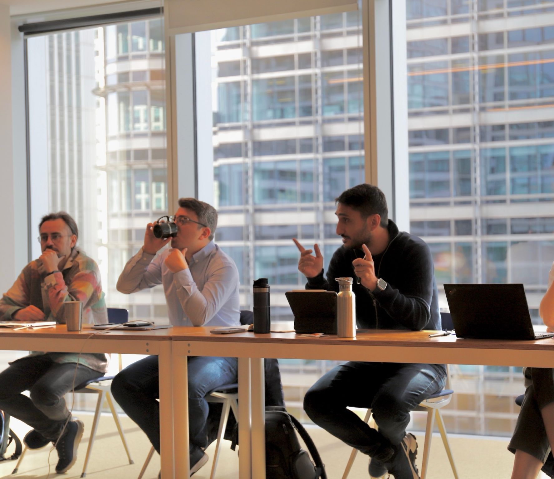 London team meeting